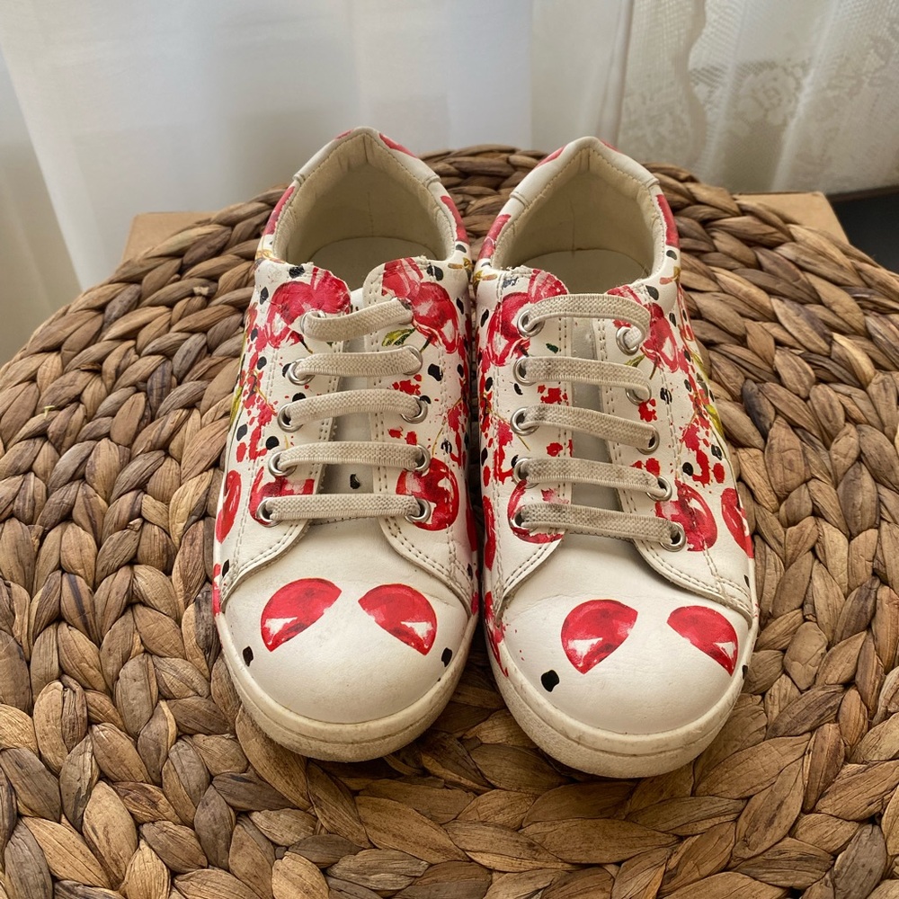 Sneakers with cherries